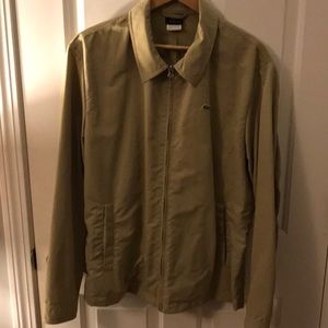 Lacoste light jacket size large